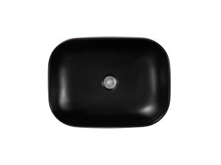 Раковина накладная Aquatek AQ5526-MB 56 см чёрный матовый